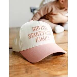 NEW JENESSA WAIT women's revival starts with family hat in pink
